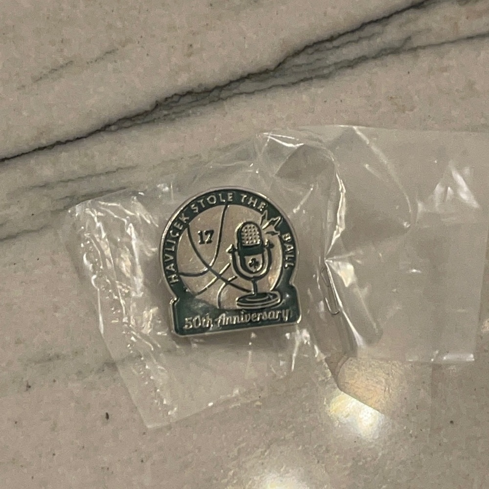NWT EXCLUSIVE Boston Celtics Havlicek Pin